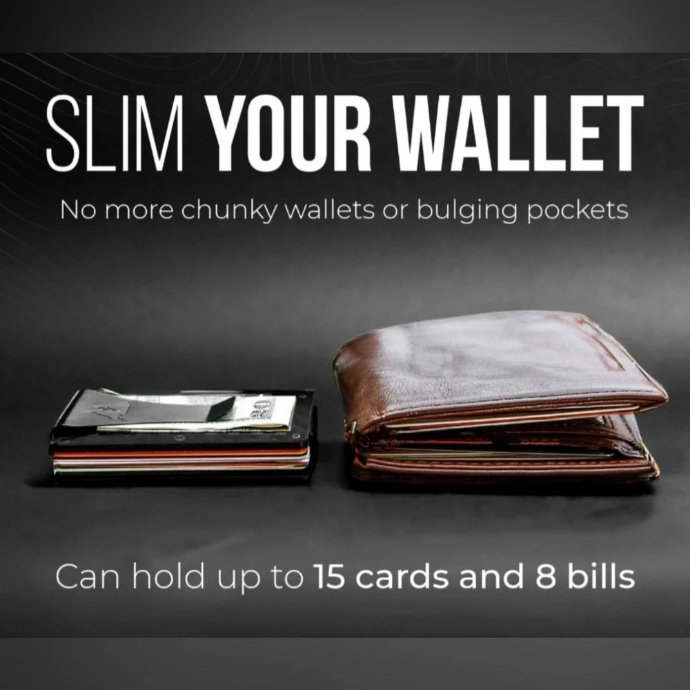🆕️ RFID Wallet |  Money Clip